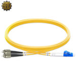 پچ کورد فیبر نوری LC/UPC-FC/UPC, SM, OS2, 9/125 Duplex