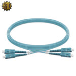 پچ کورد فیبر نوری SC/UPC-SC/UPC, MM, OM3, 50/125 Duplex