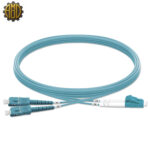 پچ کورد فیبر نوری SC/UPC-LC/UPC, MM, OM3, 50/125 Duplex