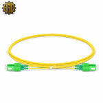 پچ کورد فیبر نوری SC/APC-SC/APC, SM, OS2, 9/125 Duplex