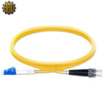 پچ کورد فیبر نوری LC/UPC-ST/UPC, SM, OS2, 9/125 Duplex