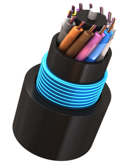 کابل نوری ژله فیلد خاکی (OBFC)