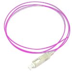 پیگتیل فیبر نوری SC, MM, OM4, Simplex, 1.5 m