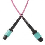 پچ کورد فیبر نوری MPO(F)-MPO(F) type B, MM, 50/125, 12F, OM4