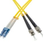 پچ کورد فیبر نوری LC/UPC-ST/UPC, SM, OS2, 9/125 Duplex