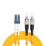پچ کورد فیبر نوری LC/UPC-FC/UPC, SM, OS2, 9/125 Duplex