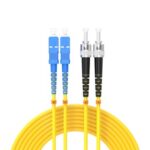 پچ کورد فیبر نوری SC/UPC-ST/UPC, SM, OS2, 9/125 Duplex