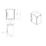 کابینت اوتدور پسیو 23یونیت (ODC 23Unit) - تصویر 4